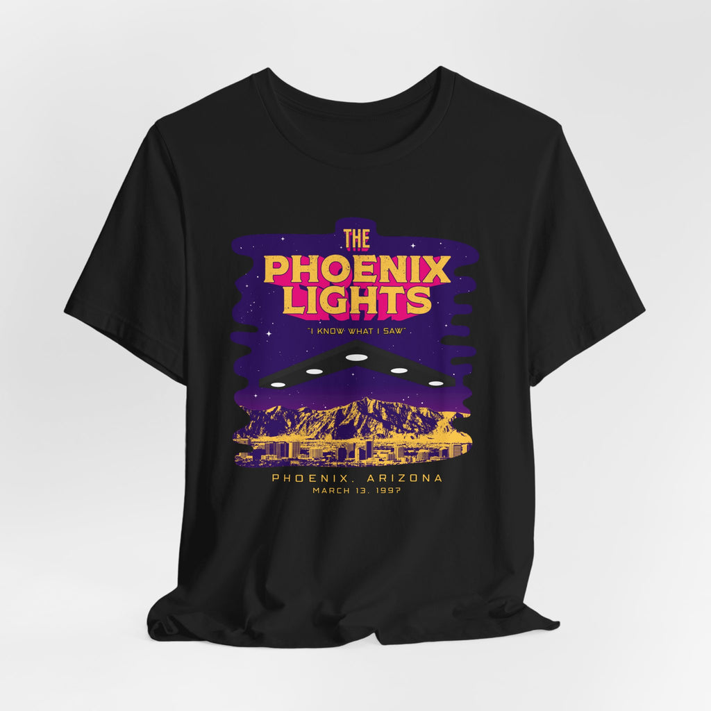 Phoenix Lights Tee — Vintage UFO Phoenix Arizona Night Sightings T-Shirt