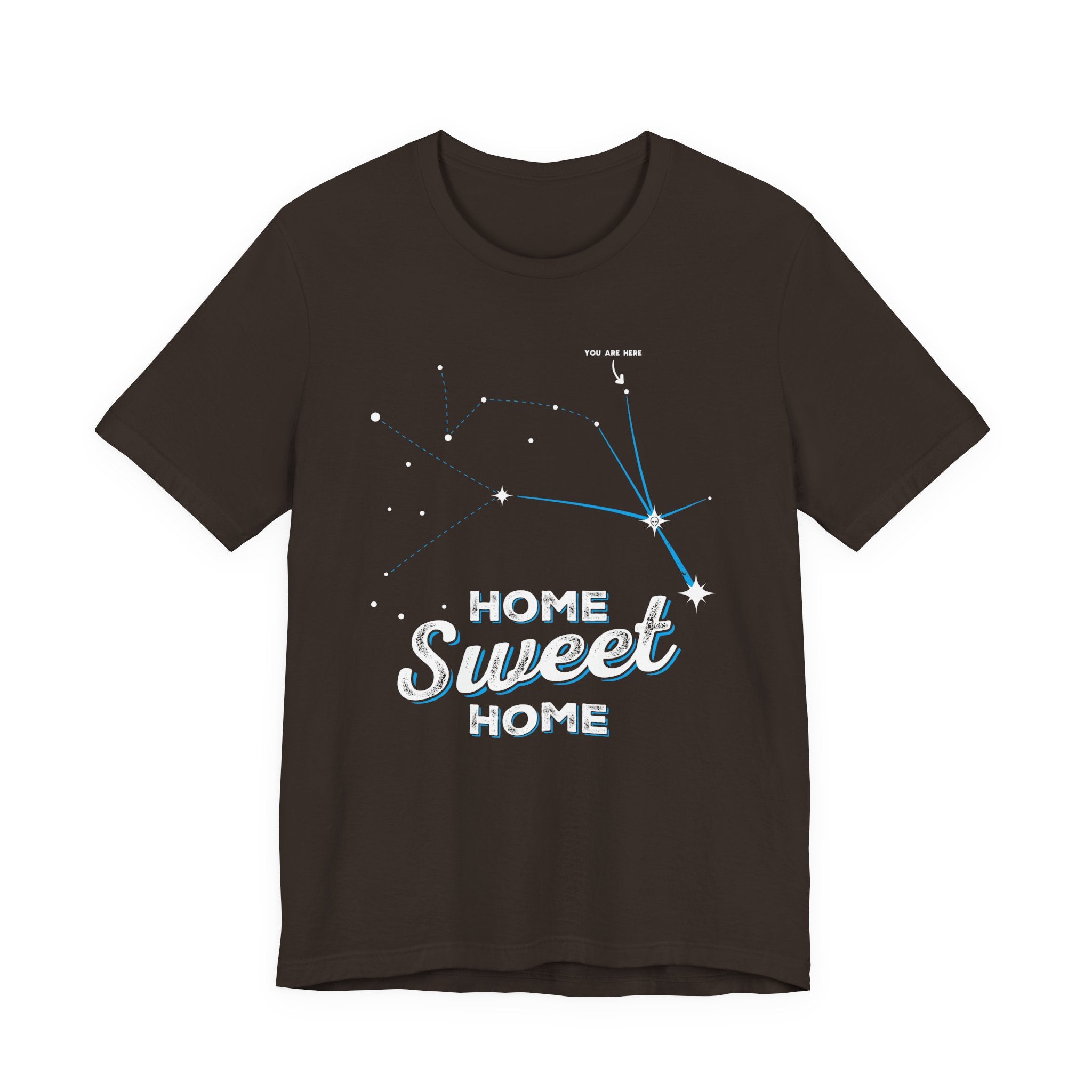 Betty HIll Star Map Home Sweet Home Alien Homeworld T‑Shirt