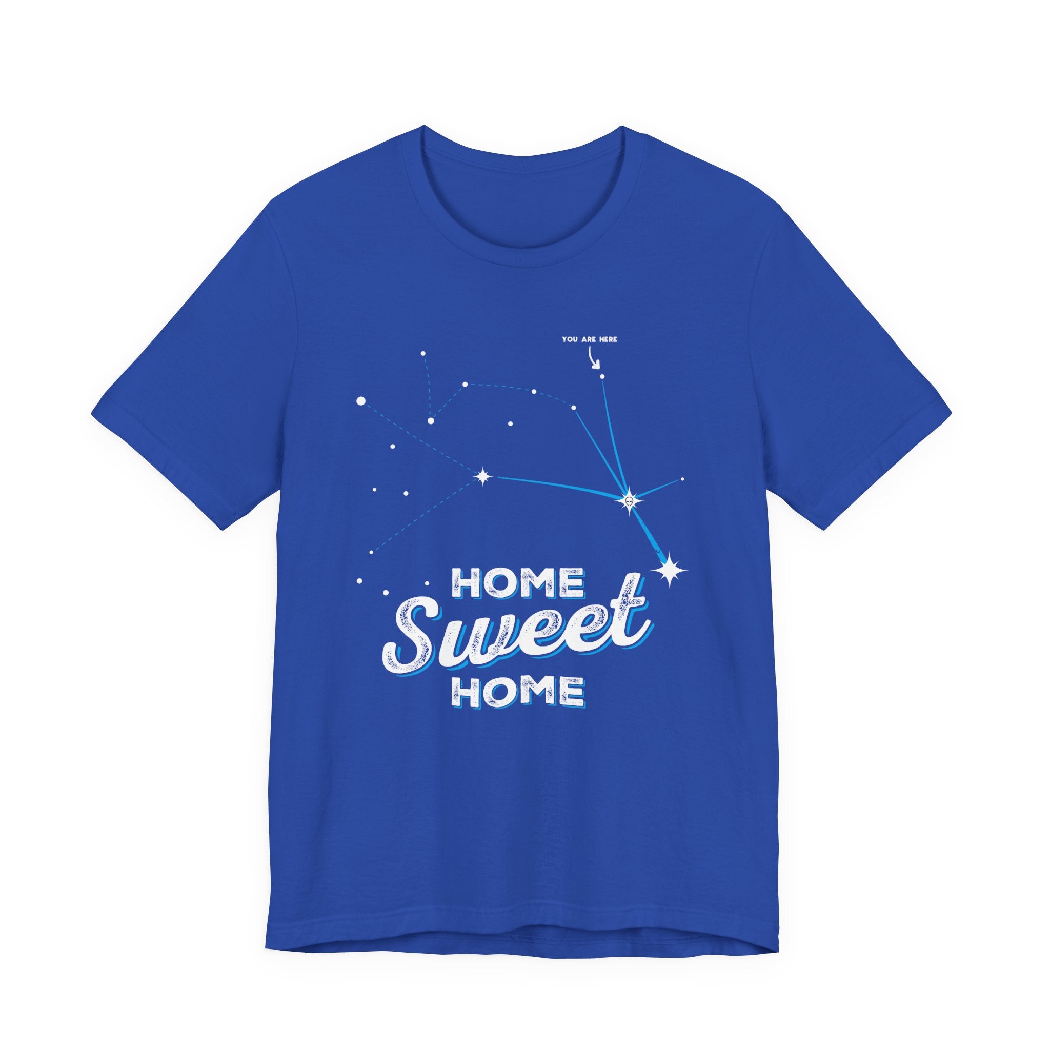 Betty HIll Star Map Home Sweet Home Alien Homeworld T‑Shirt