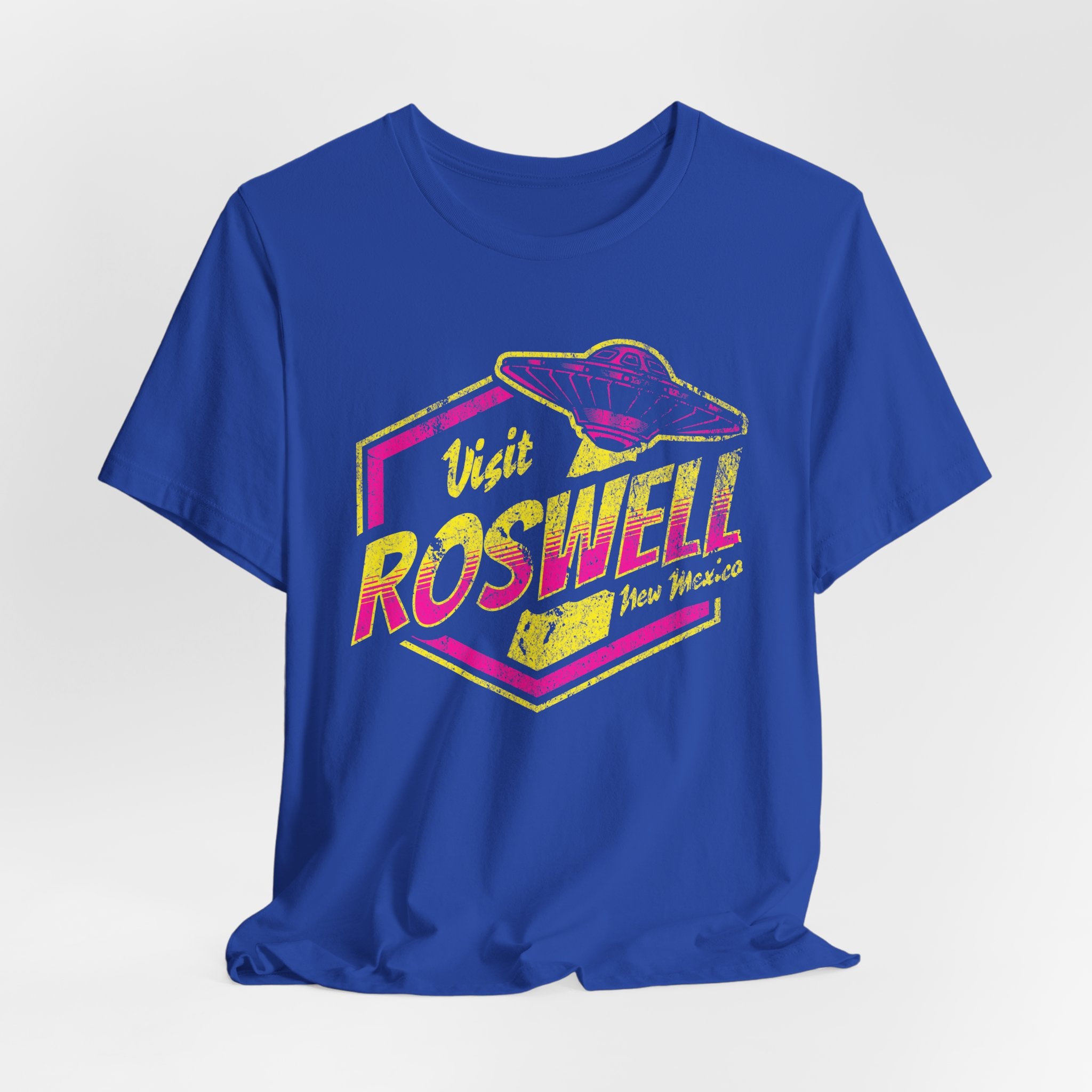 Visit Roswell Tee — Retro UFO Alien Abduction T-Shirt
