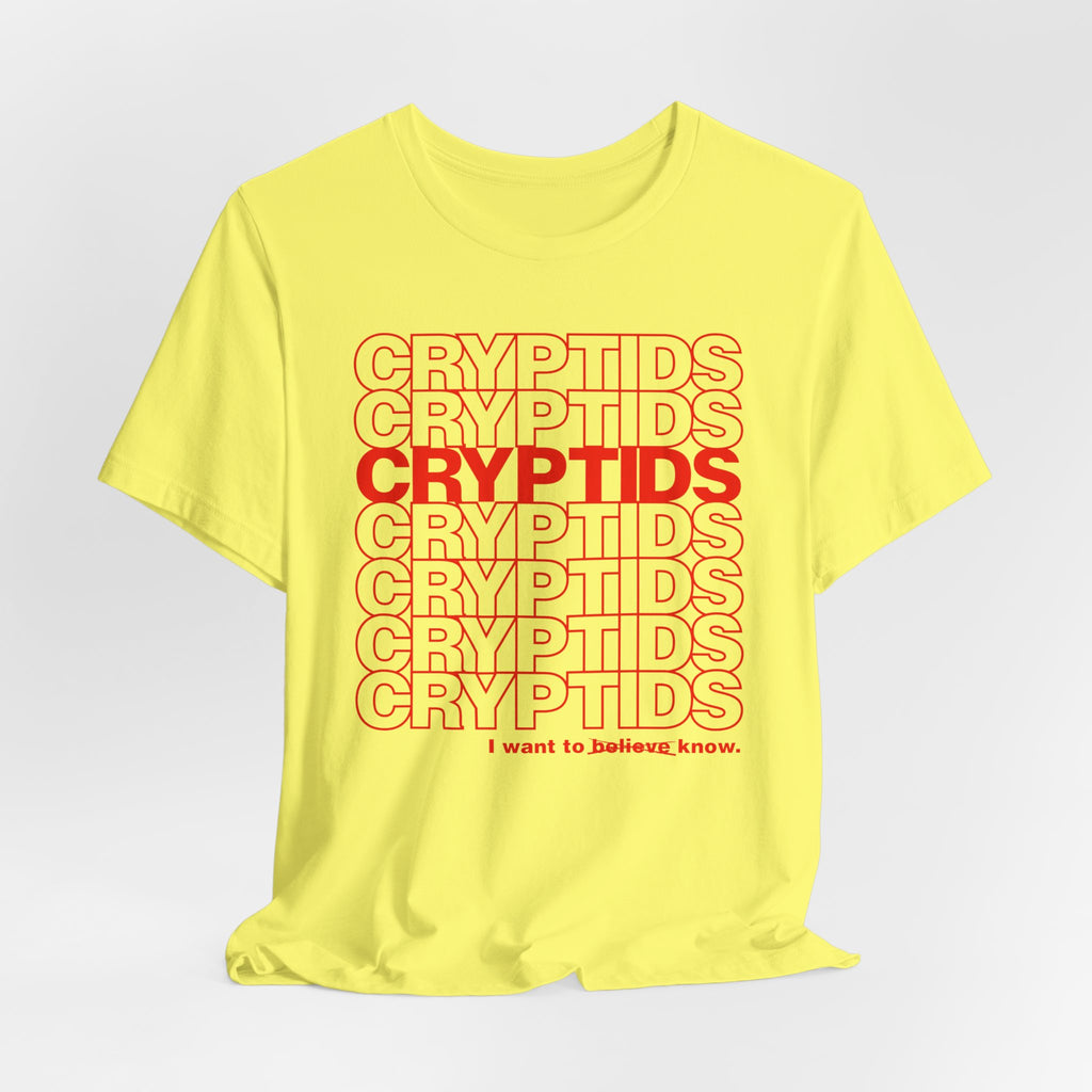 CRYPTIDS Thank You T-Shirt