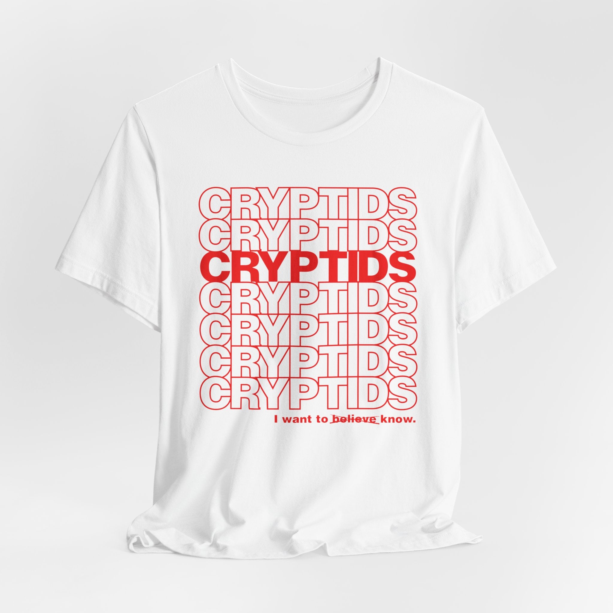 CRYPTIDS Thank You T-Shirt