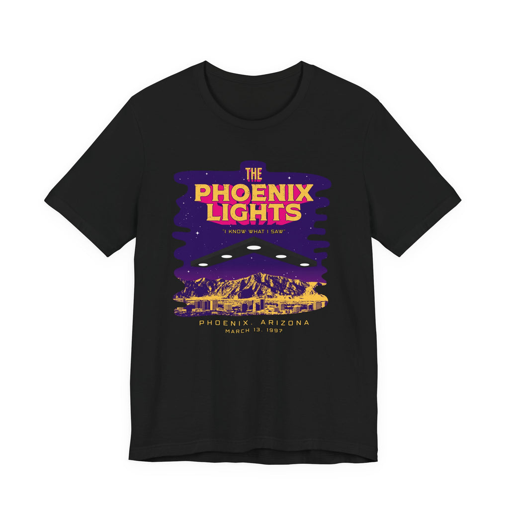 Phoenix Lights Tee — Vintage UFO Phoenix Arizona Night Sightings T-Shirt