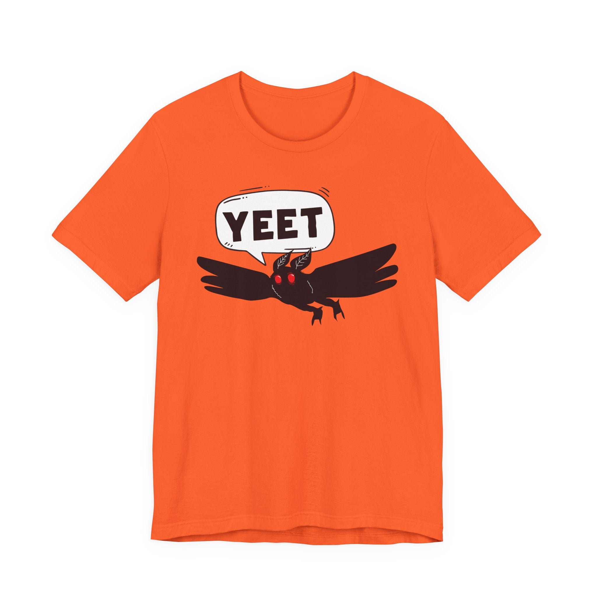 YEET Crow T-Shirt — Funny Gothic Raven Tee with Speech Bubble