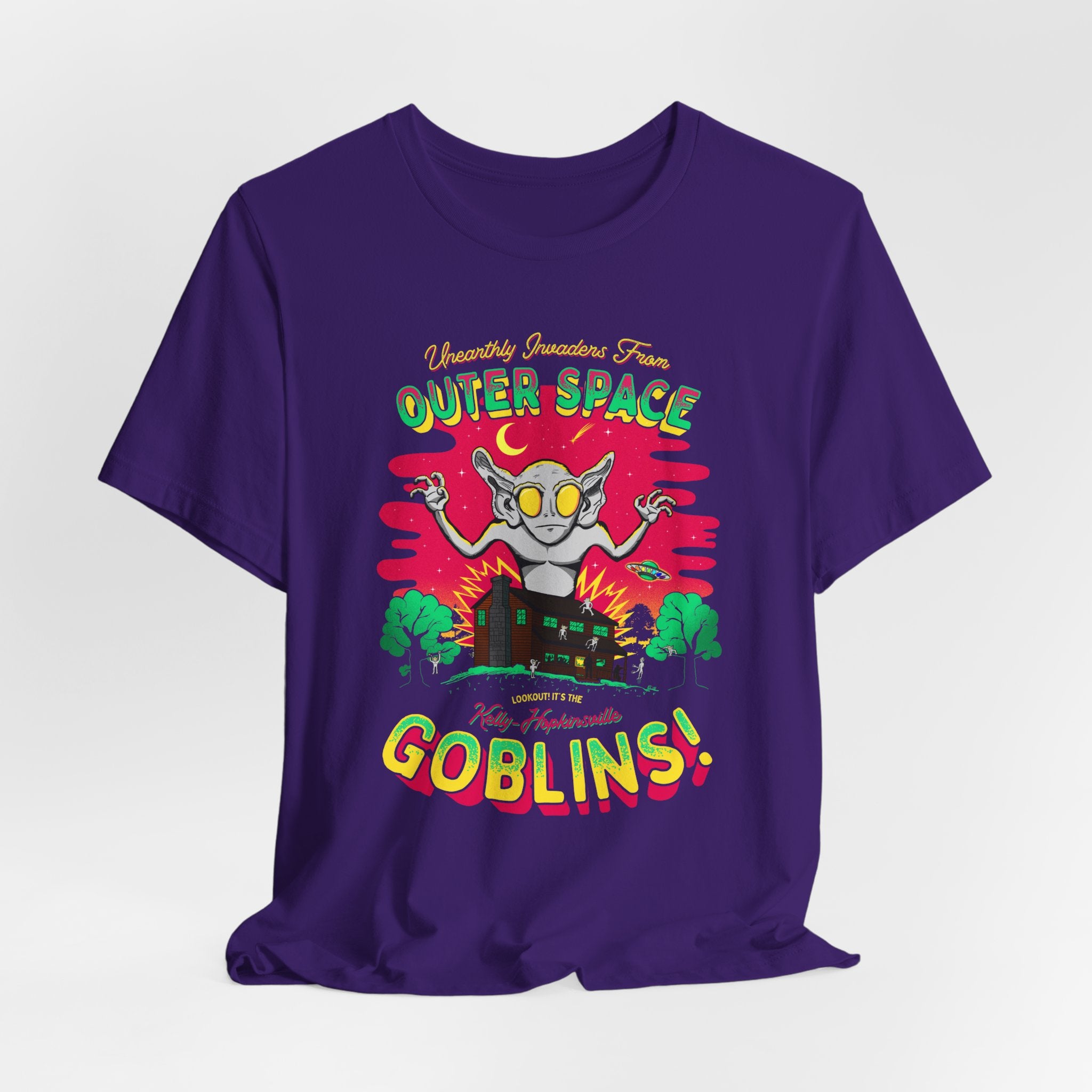 Hopkinsville Kentucky Goblins T-Shirt — Retro Outer Space Goblins