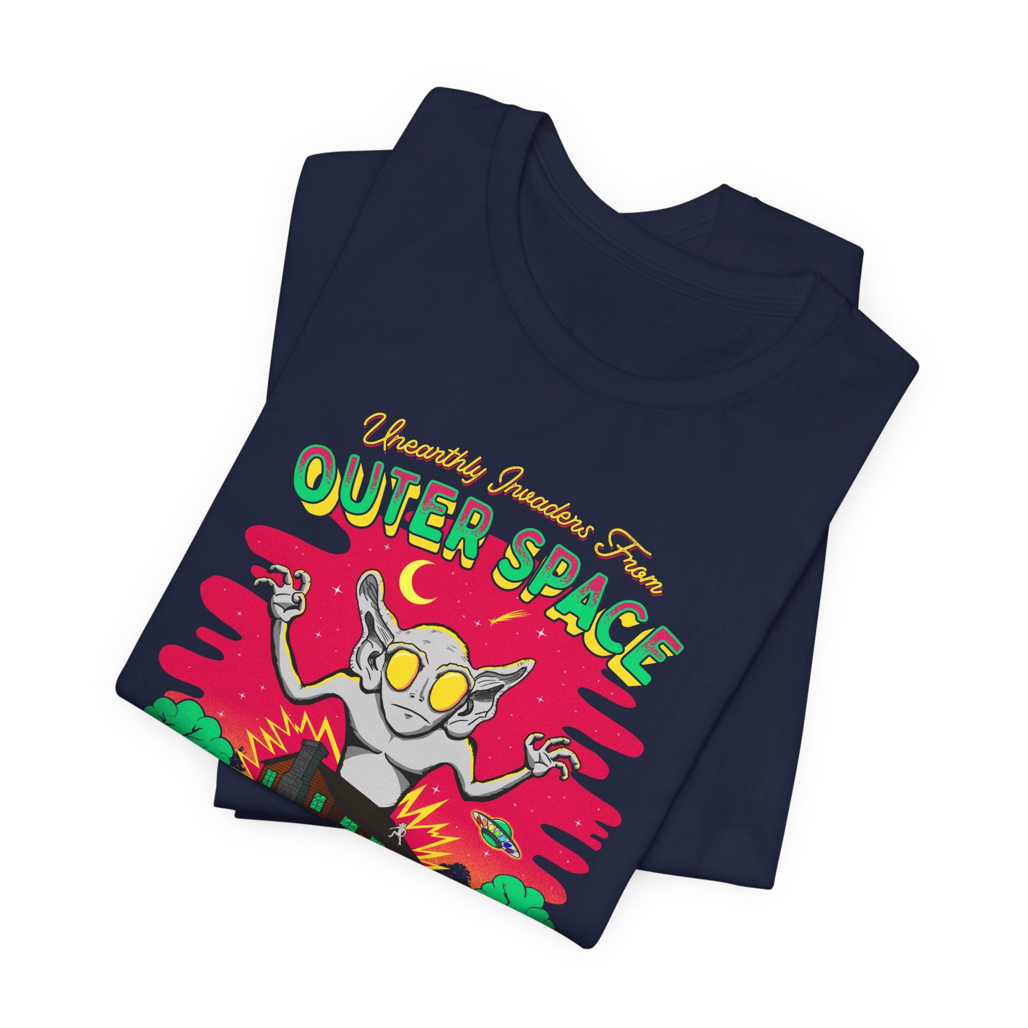Hopkinsville Kentucky Goblins T-Shirt — Retro Outer Space Goblins