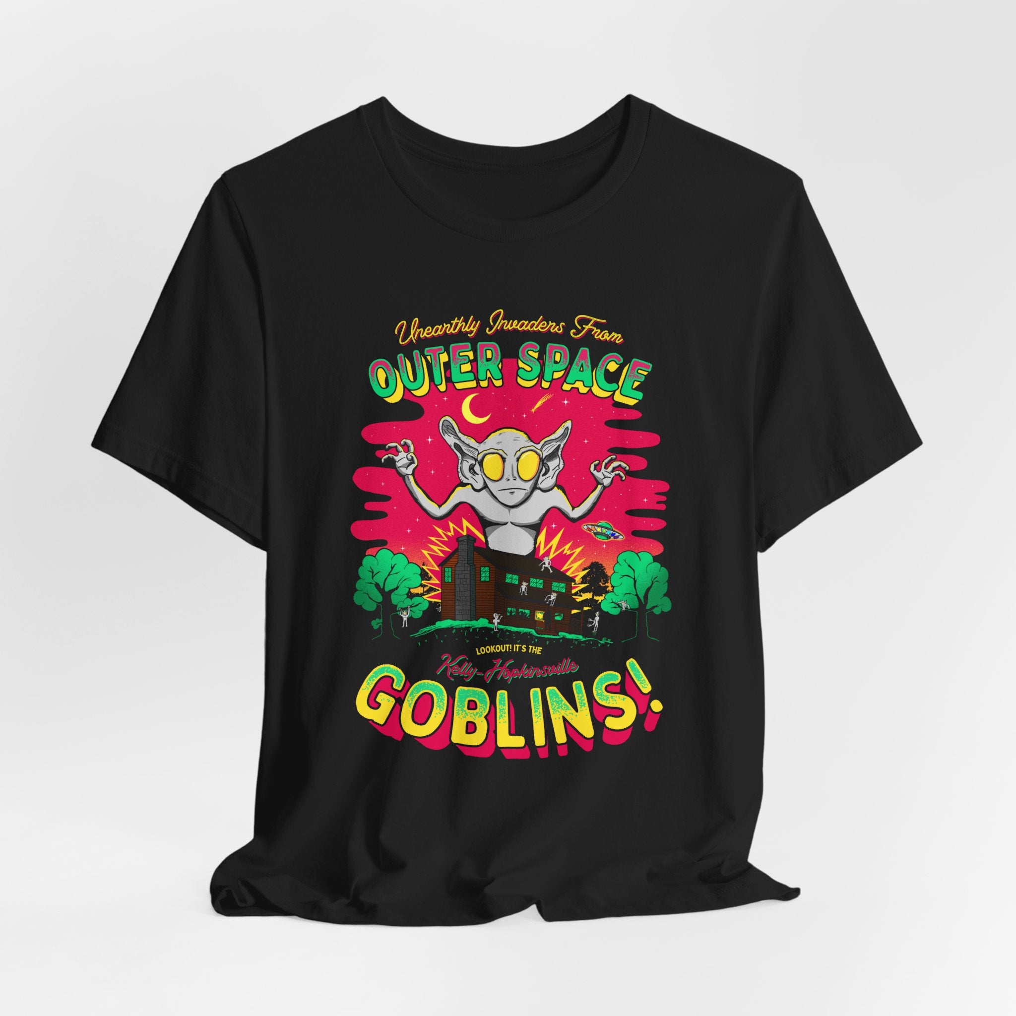 Hopkinsville Kentucky Goblins T-Shirt — Retro Outer Space Goblins