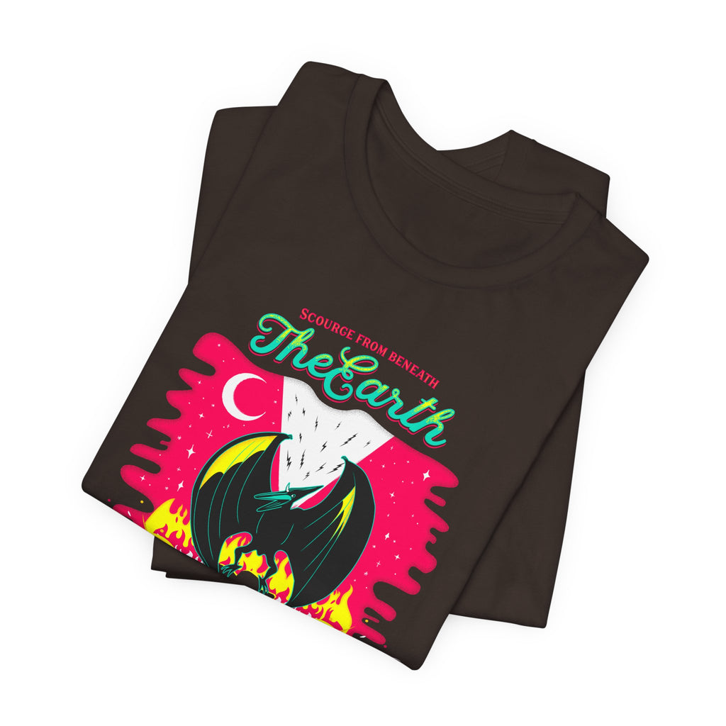 Alien Abduction Tee — "The Earth Is The Van Meter Visitor!" Retro Sci‑Fi Graphic T-Shirt