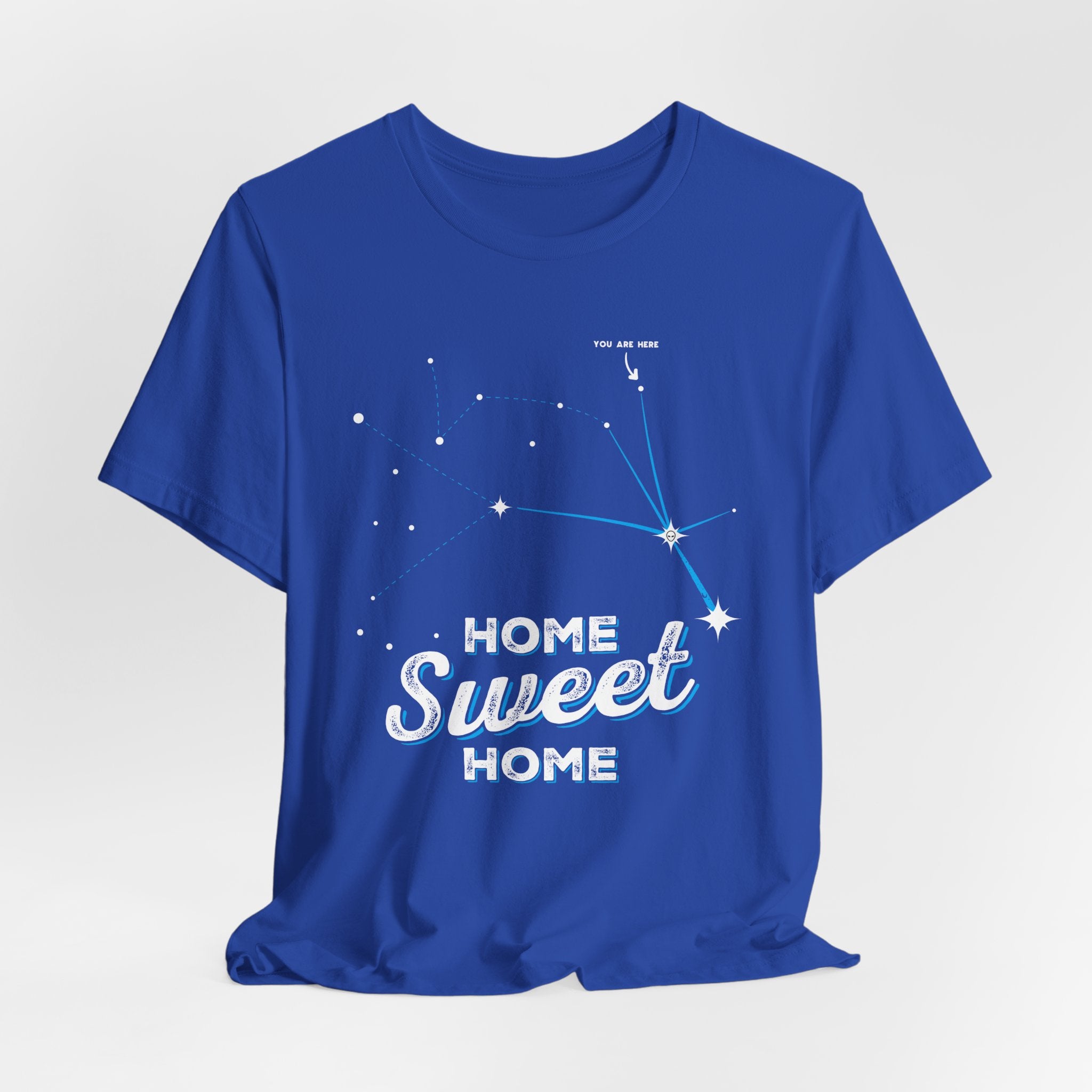 Betty HIll Star Map Home Sweet Home Alien Homeworld T‑Shirt