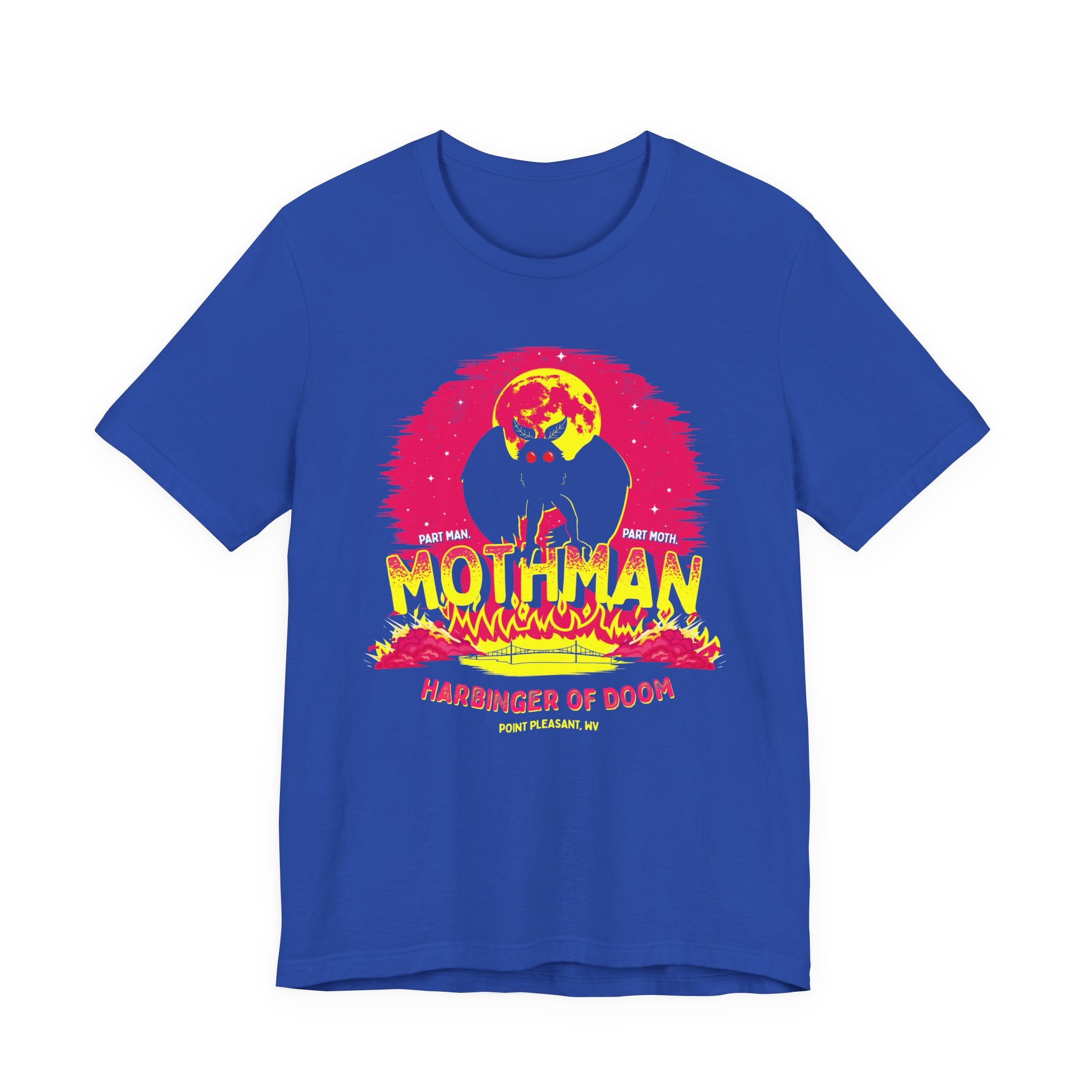 Mothman Harbinger of Doom T-Shirt // Retro Cryptid Graphic Shirt