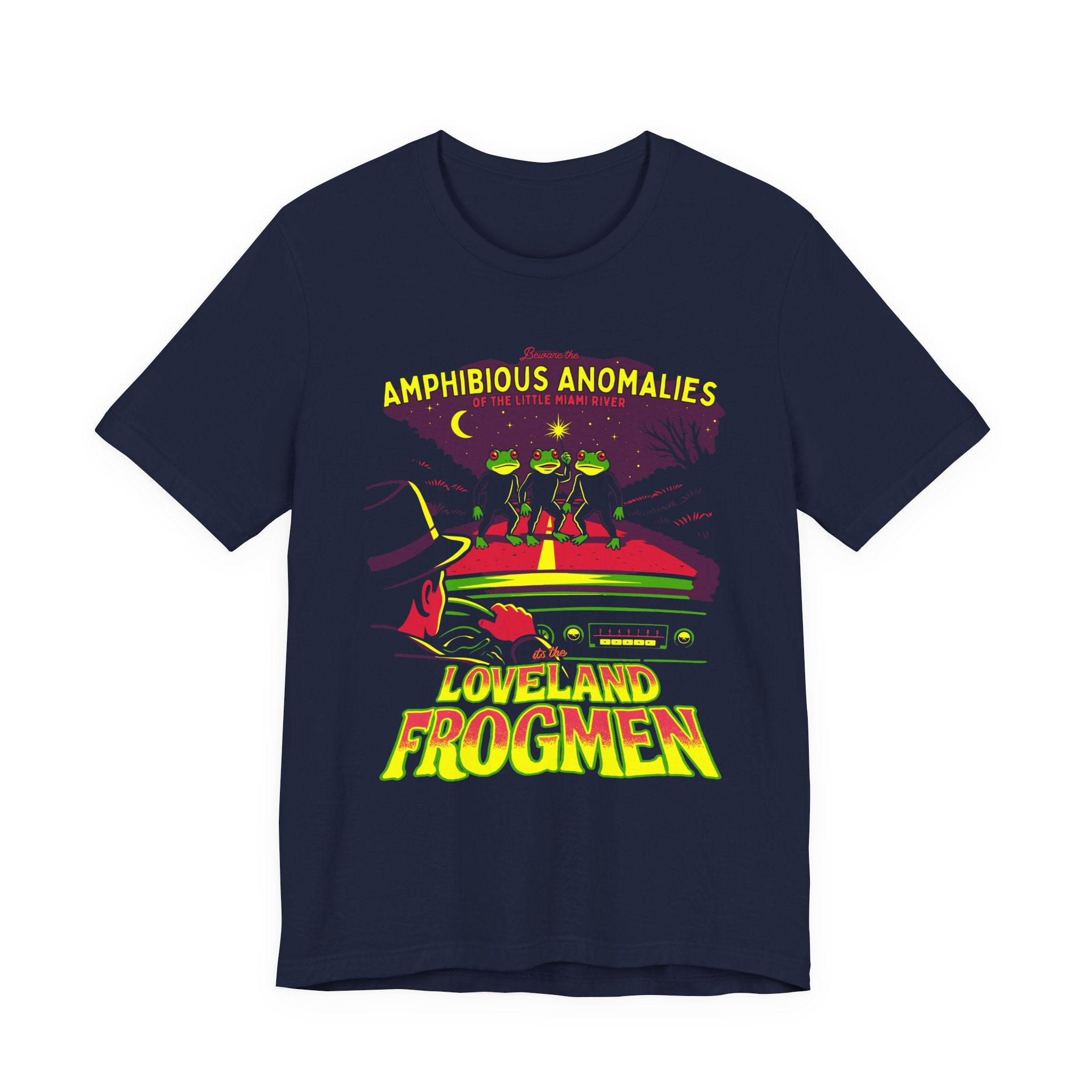 Loveland Frogmen T‑Shirt — "Amphibious Anomalies" Retro Cryptid Tee