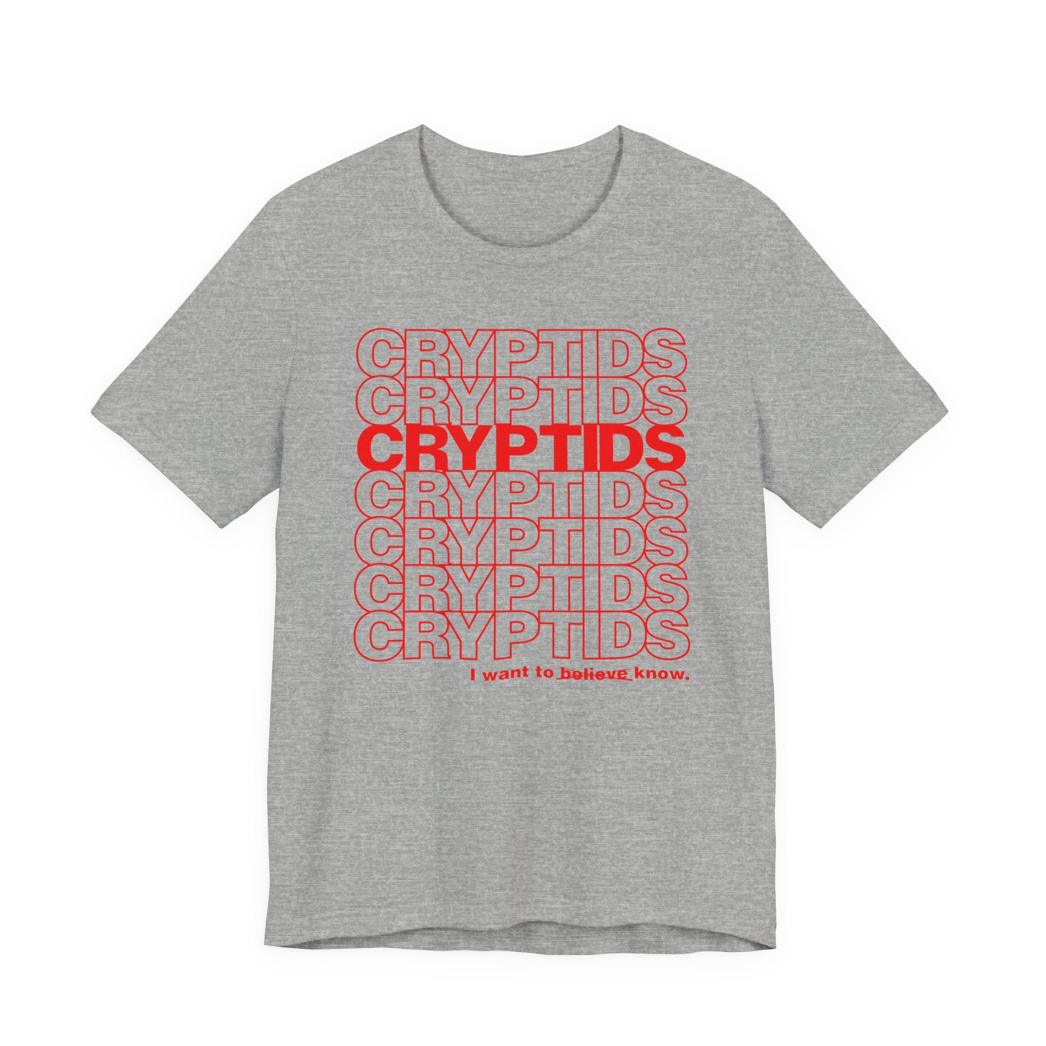 CRYPTIDS Thank You T-Shirt
