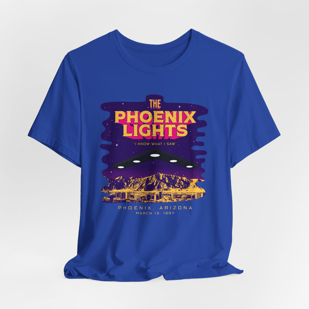 Phoenix Lights Tee — Vintage UFO Phoenix Arizona Night Sightings T-Shirt
