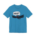 YEET Crow T-Shirt — Funny Gothic Raven Tee with Speech Bubble