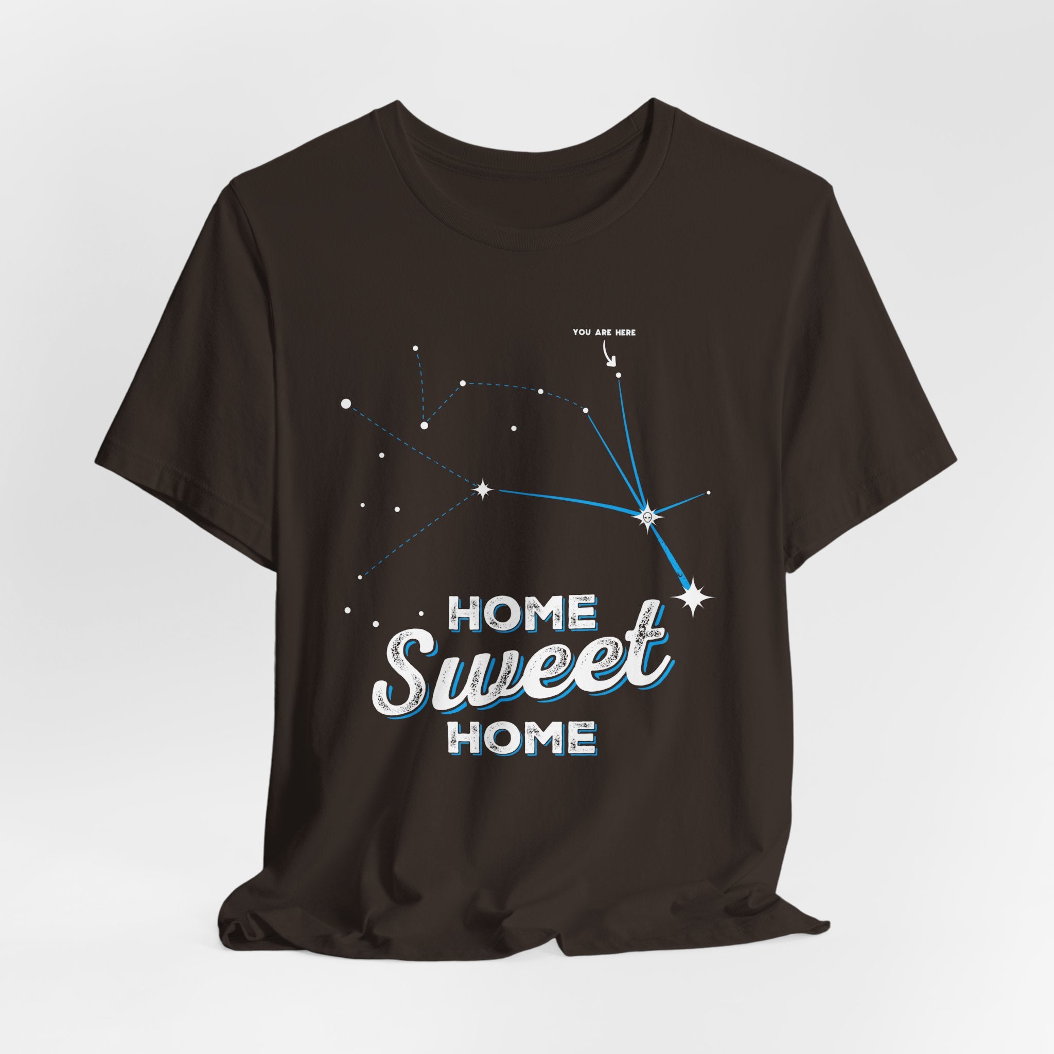 Betty HIll Star Map Home Sweet Home Alien Homeworld T‑Shirt