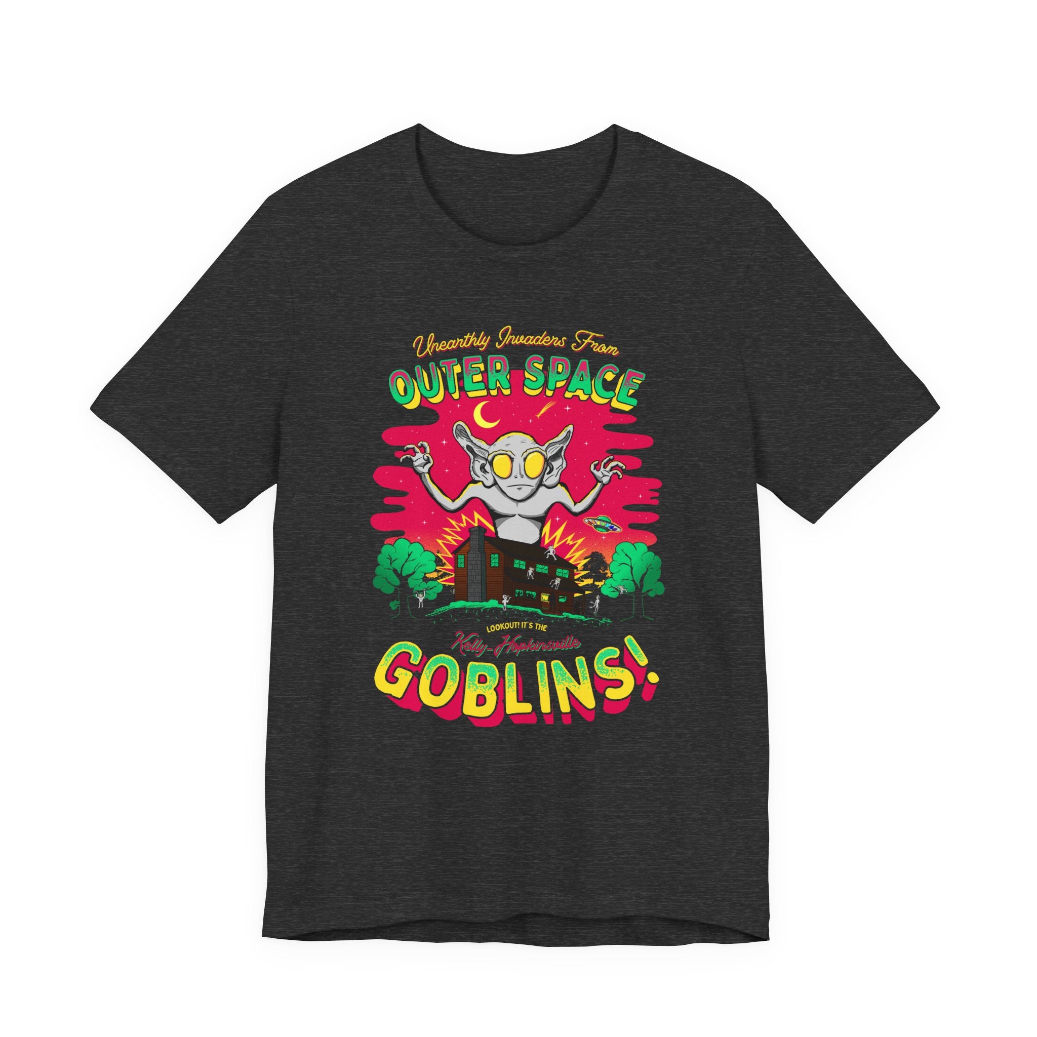 Hopkinsville Kentucky Goblins T-Shirt — Retro Outer Space Goblins