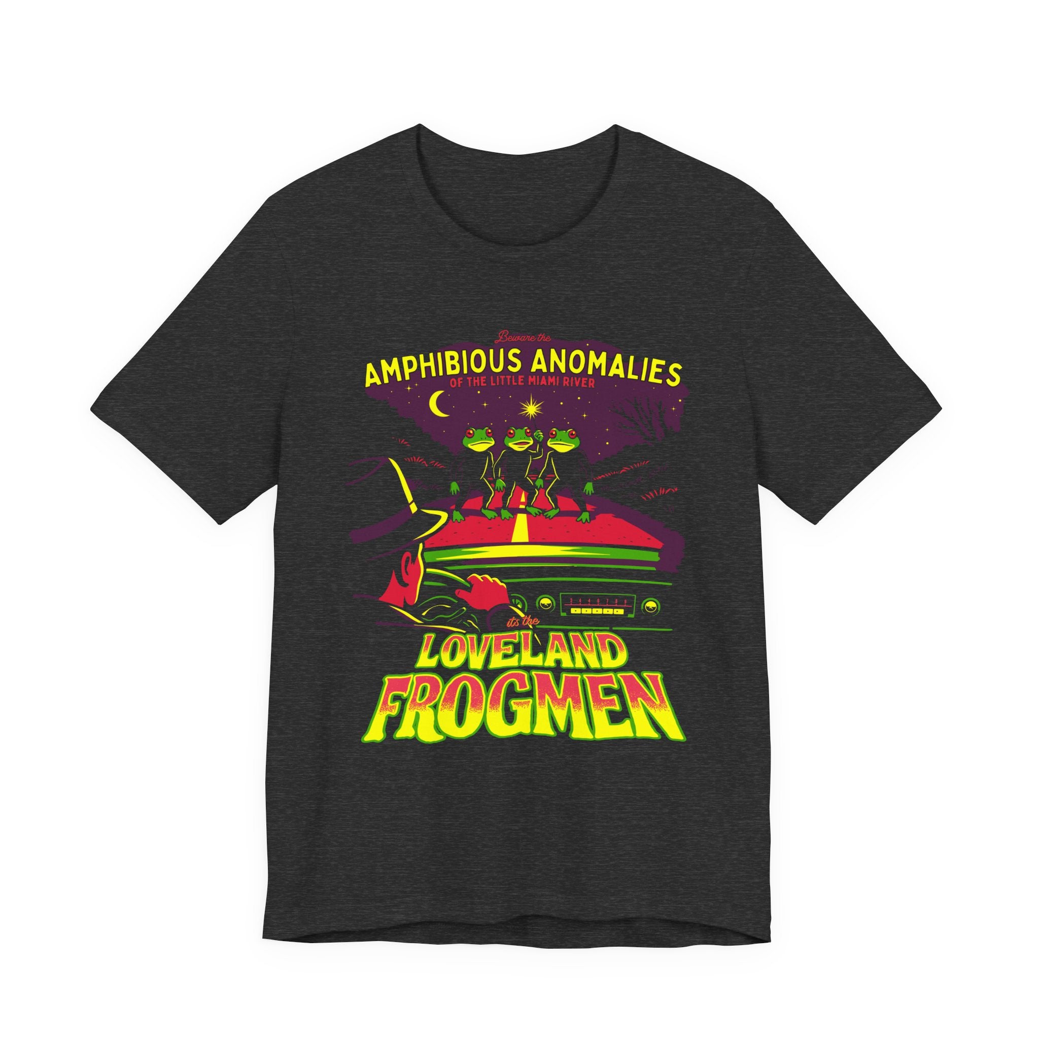 Loveland Frogmen T‑Shirt — "Amphibious Anomalies" Retro Cryptid Tee