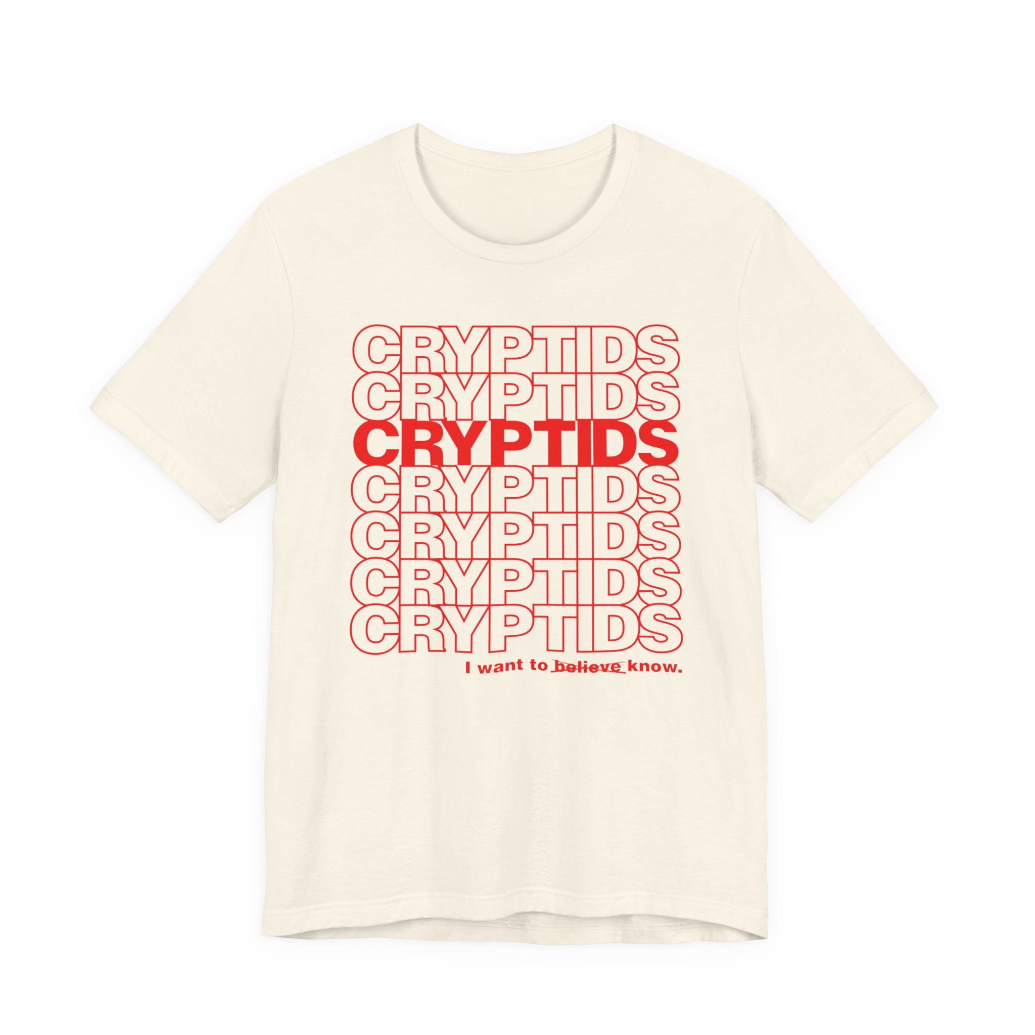 CRYPTIDS Thank You T-Shirt