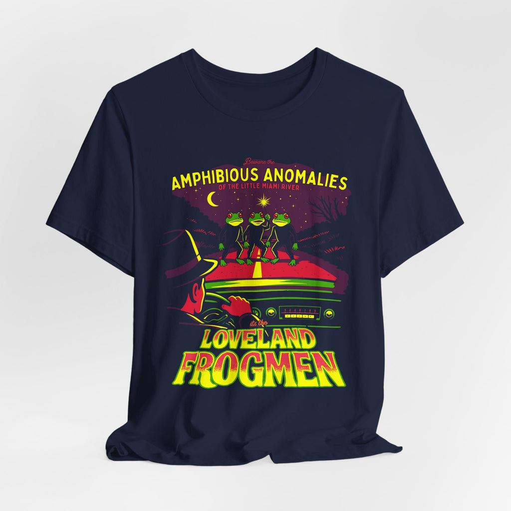 Loveland Frogmen T‑Shirt — "Amphibious Anomalies" Retro Cryptid Tee