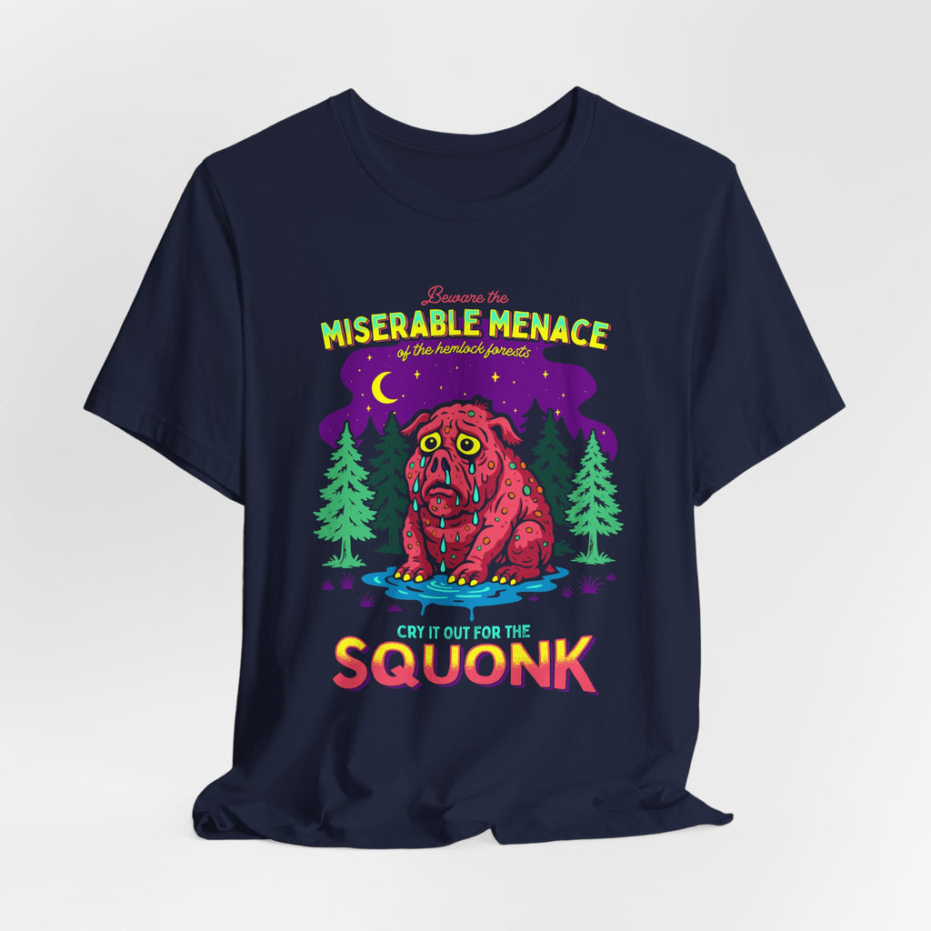 Miserable Menace 'Squonk' Graphic Tee — Cute Creepy Forest Creature T-Shirt
