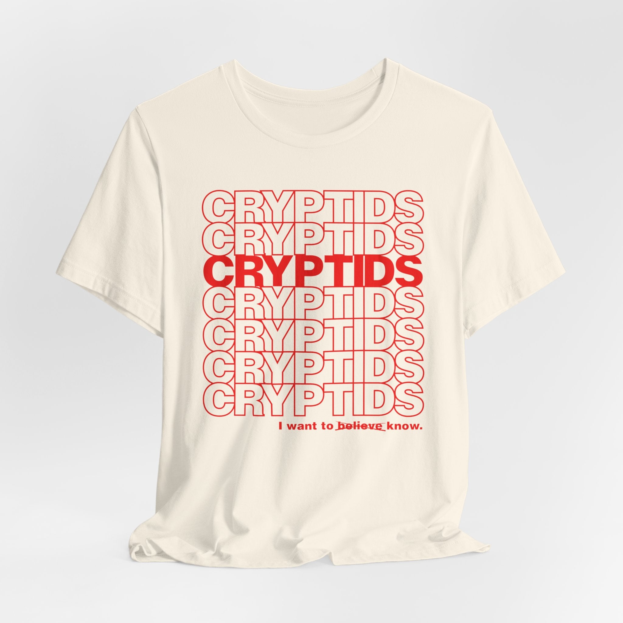 CRYPTIDS Thank You T-Shirt