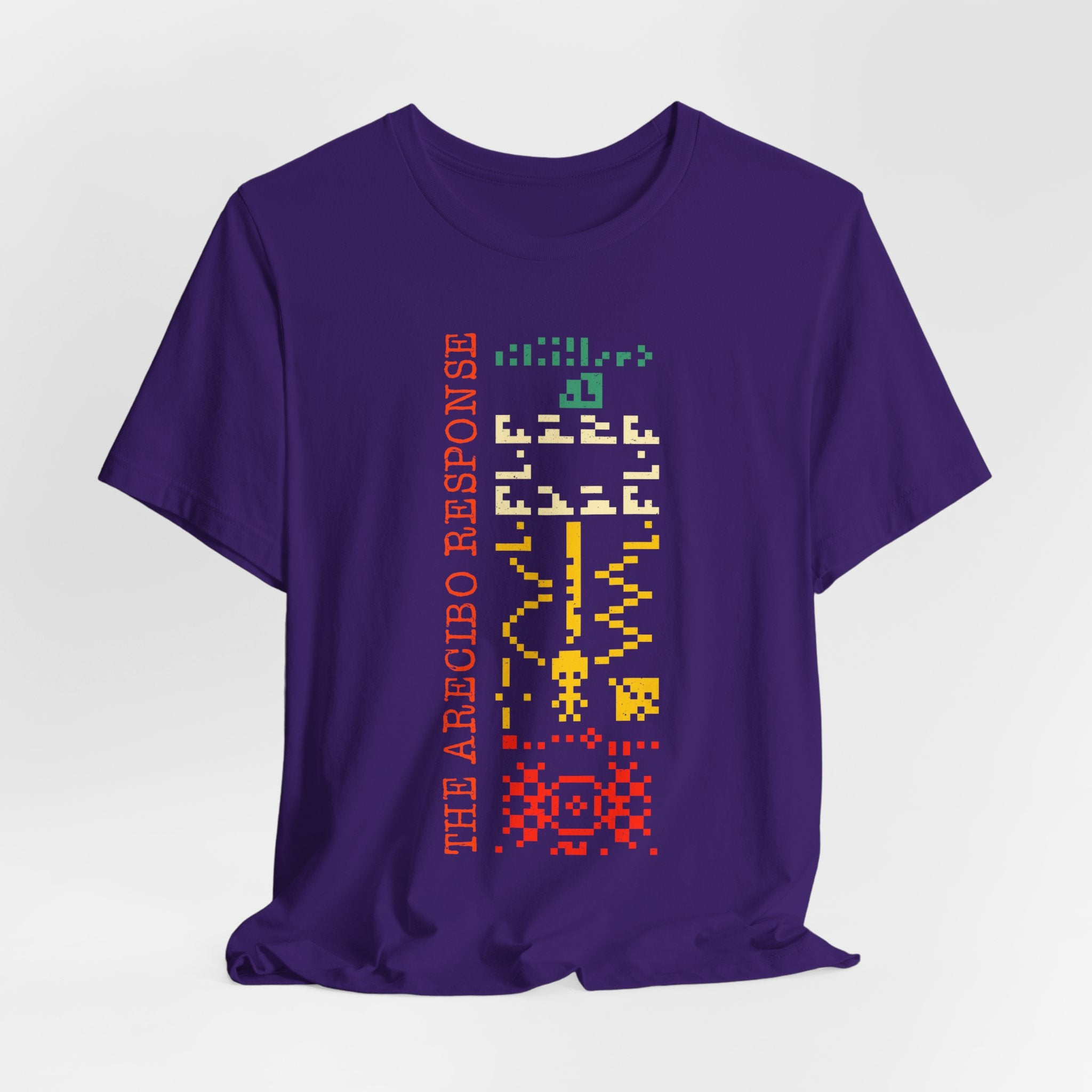 The Arecibo Response Retro Pixel Tee