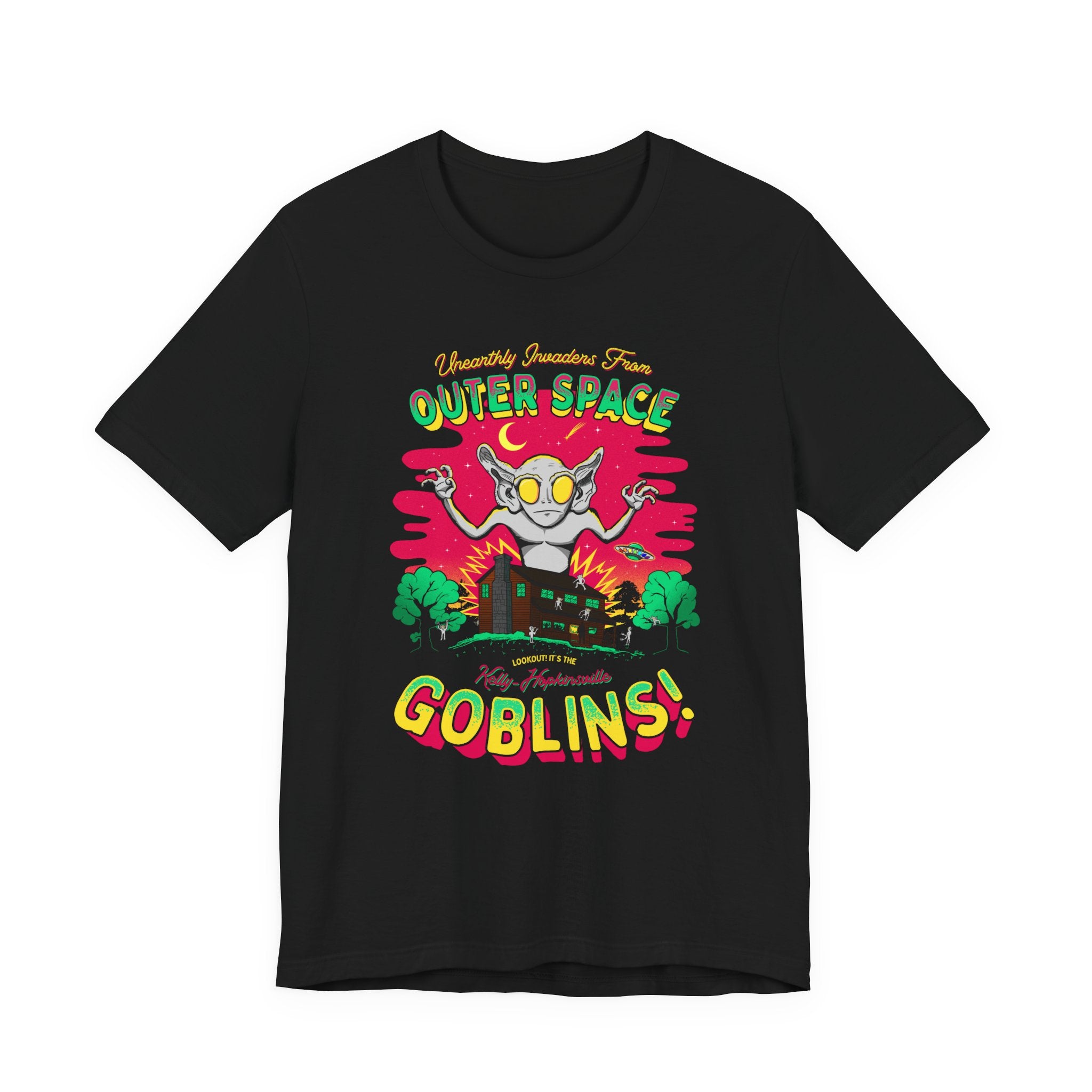 Hopkinsville Kentucky Goblins T-Shirt — Retro Outer Space Goblins