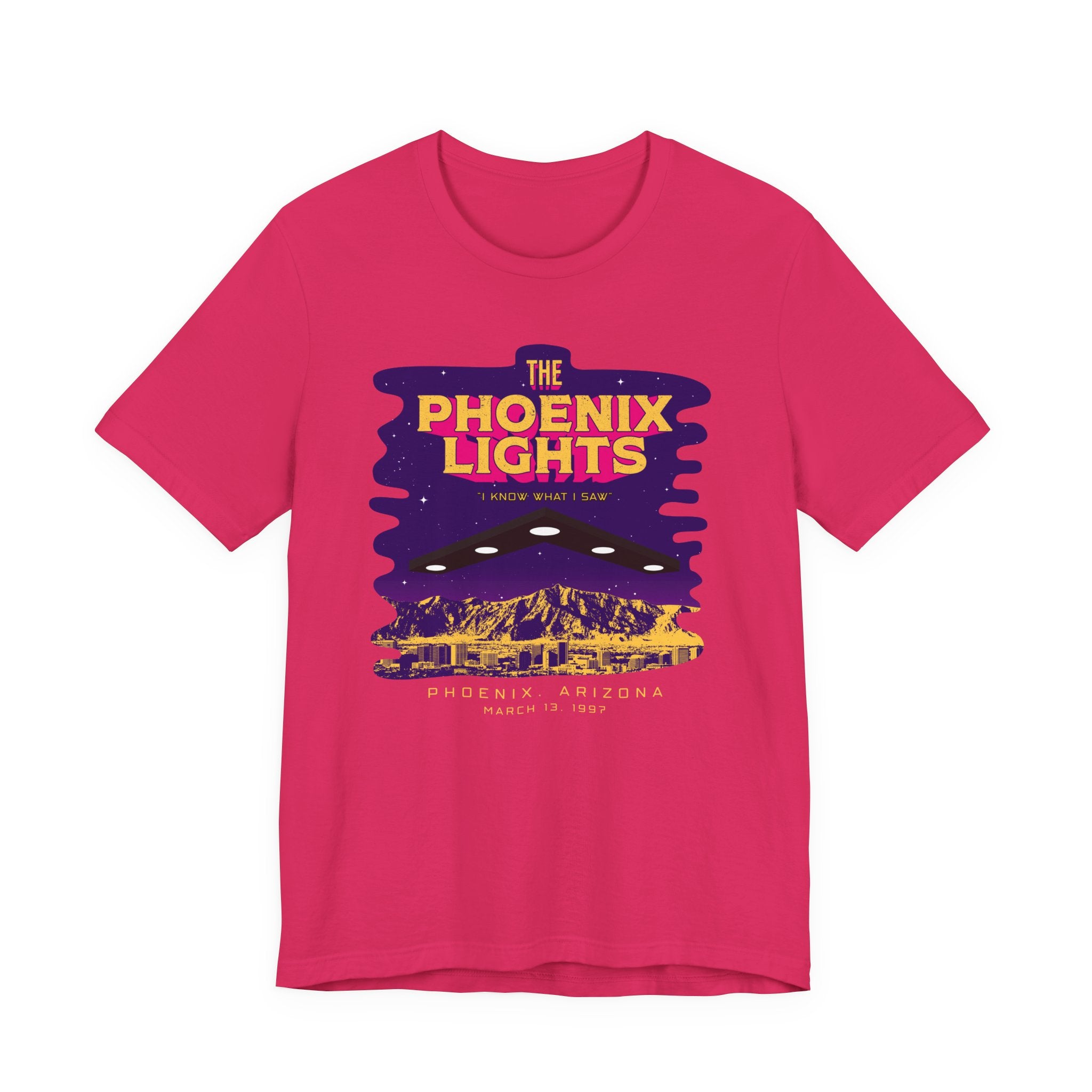 Phoenix Lights Tee — Vintage UFO Phoenix Arizona Night Sightings T-Shirt