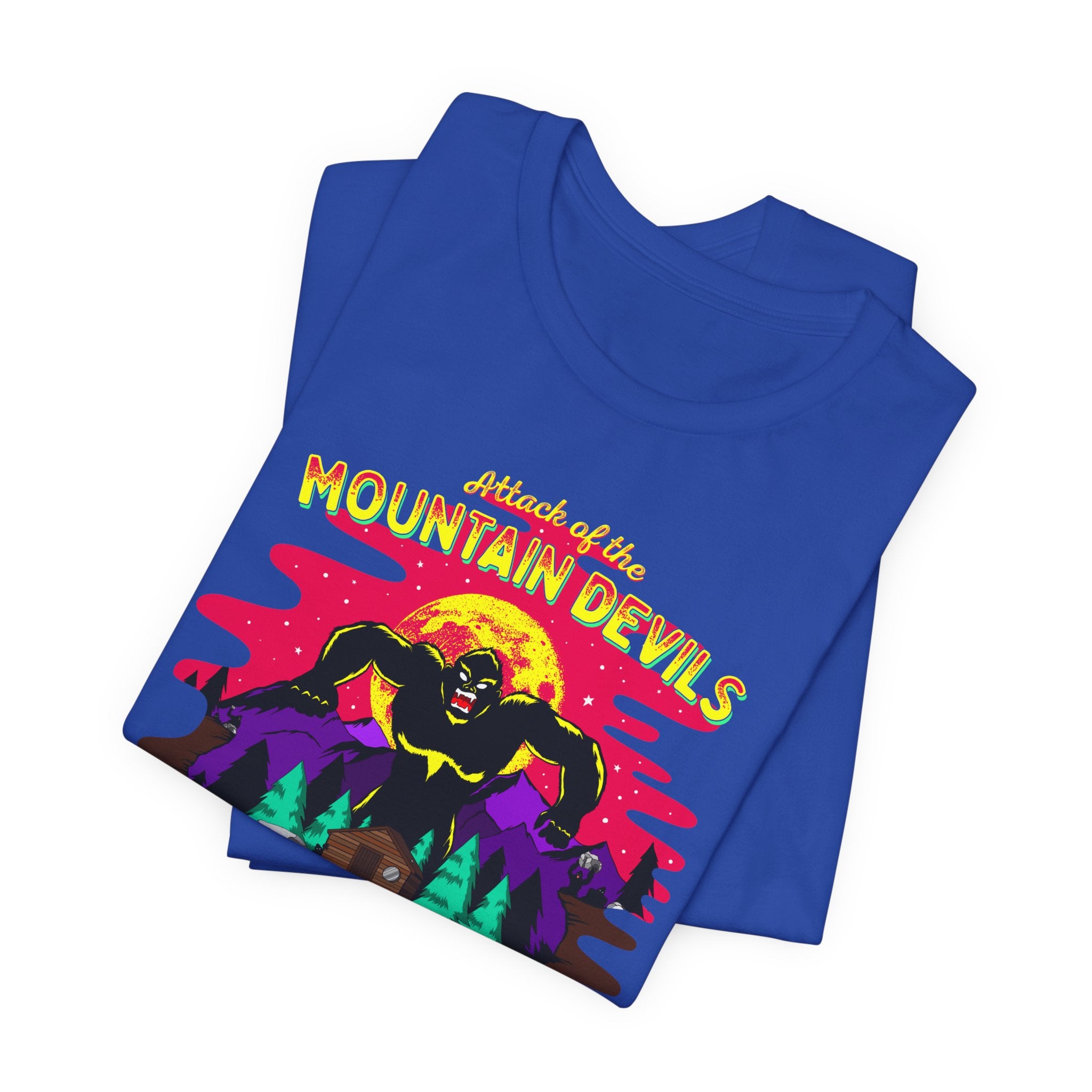 Bigfoot of Ape Canyon Tee — Retro Mountain Devils Sasquatch T‑Shirt