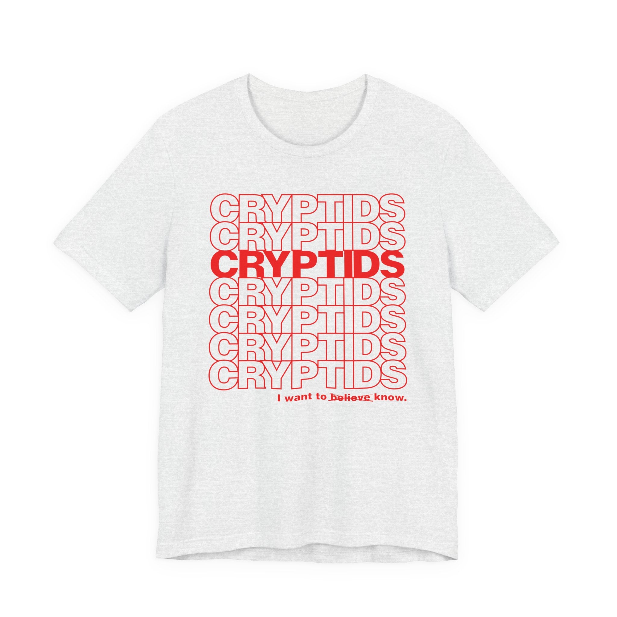 CRYPTIDS Thank You T-Shirt