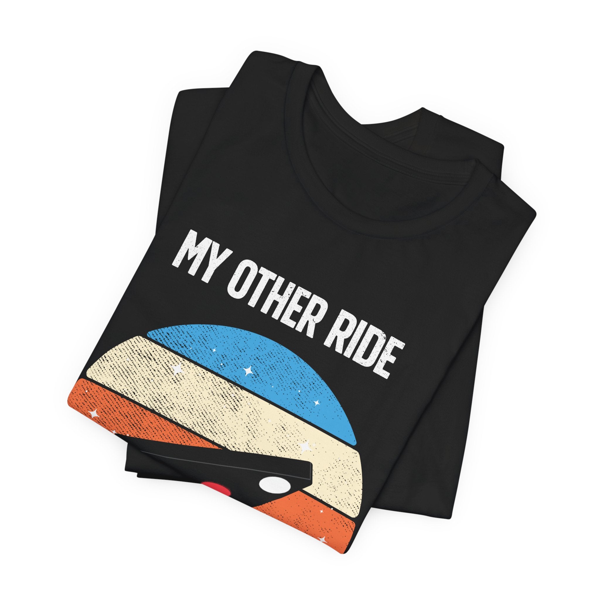 UFO Graphic Tee - "My Other Ride Is A TR-3B" Retro Alien T‑Shirt