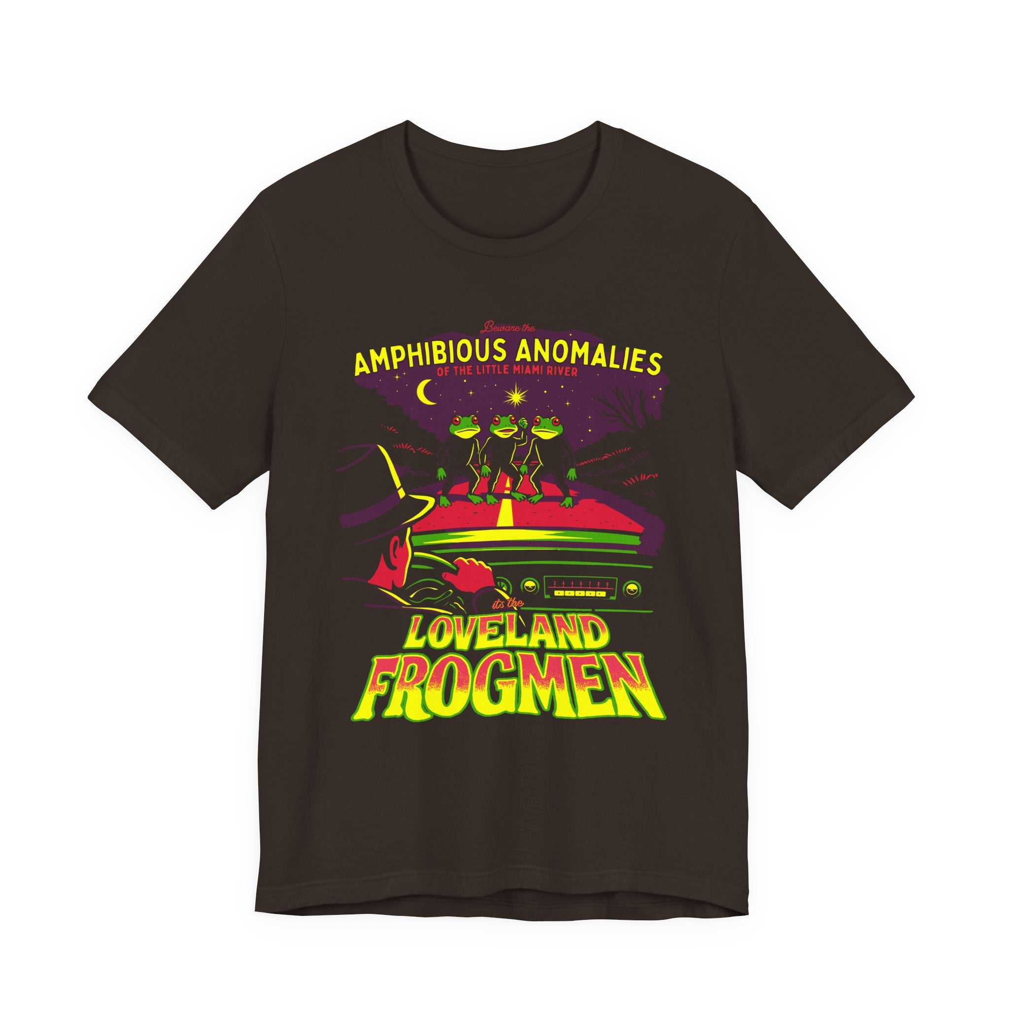 Loveland Frogmen T‑Shirt — "Amphibious Anomalies" Retro Cryptid Tee