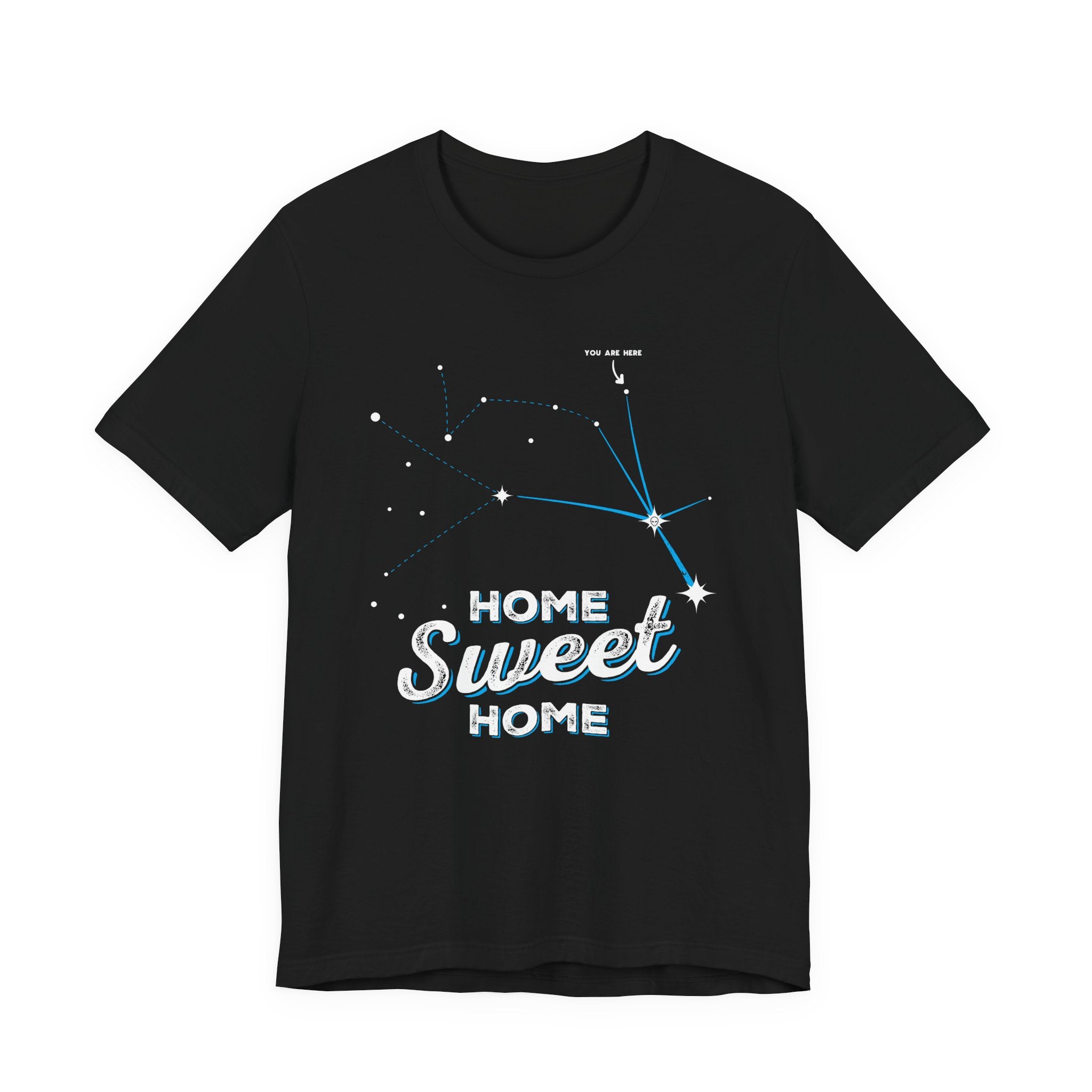 Betty HIll Star Map Home Sweet Home Alien Homeworld T‑Shirt