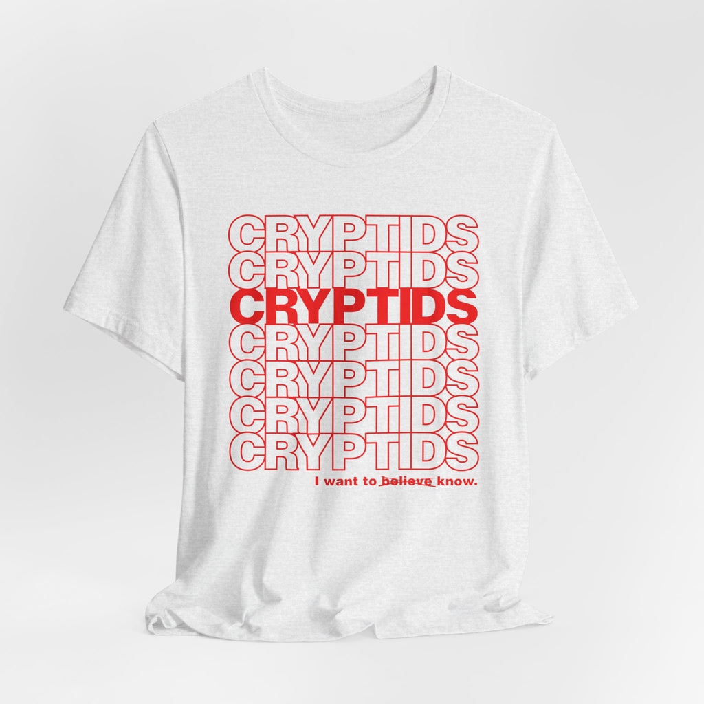 CRYPTIDS Thank You T-Shirt