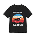 UFO Graphic Tee - "My Other Ride Is A TR-3B" Retro Alien T‑Shirt