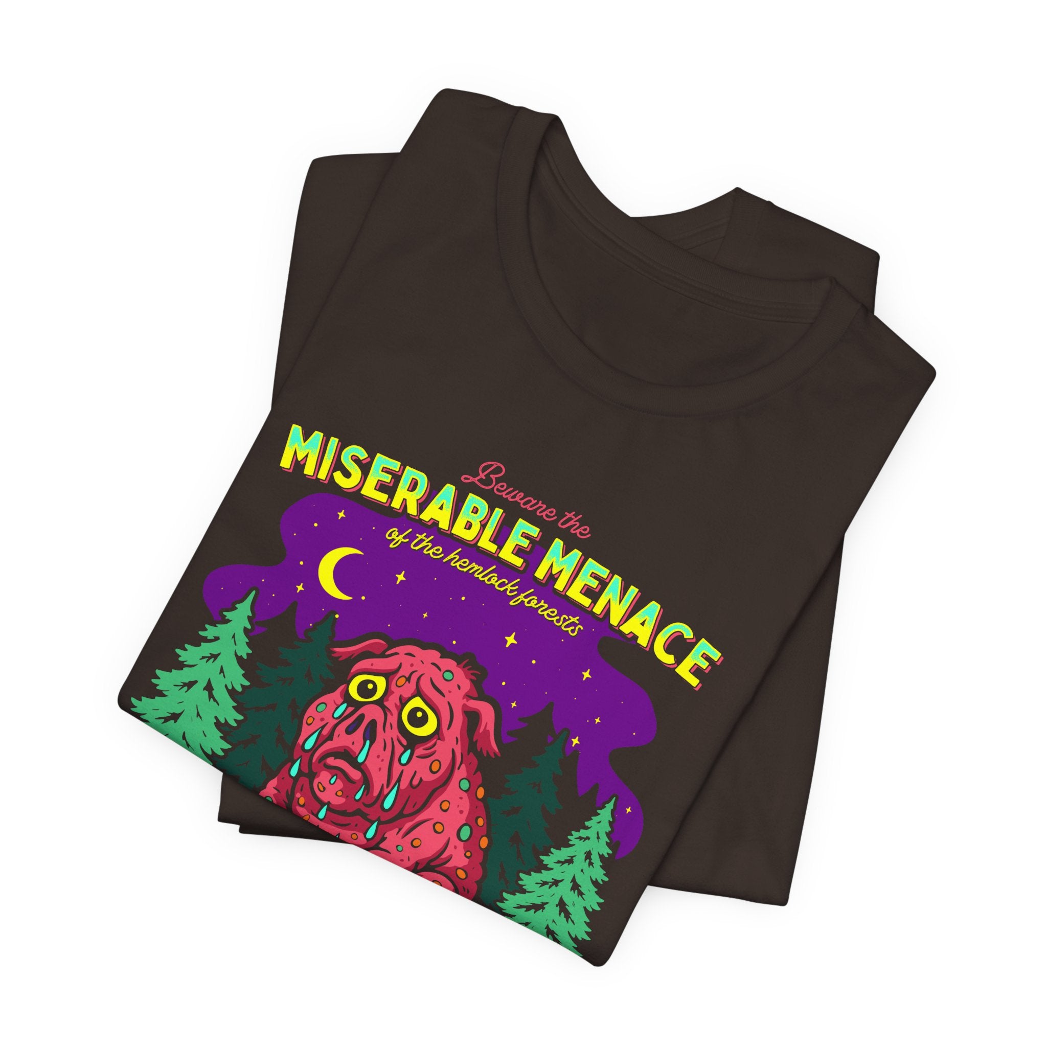 Miserable Menace 'Squonk' Graphic Tee — Cute Creepy Forest Creature T-Shirt