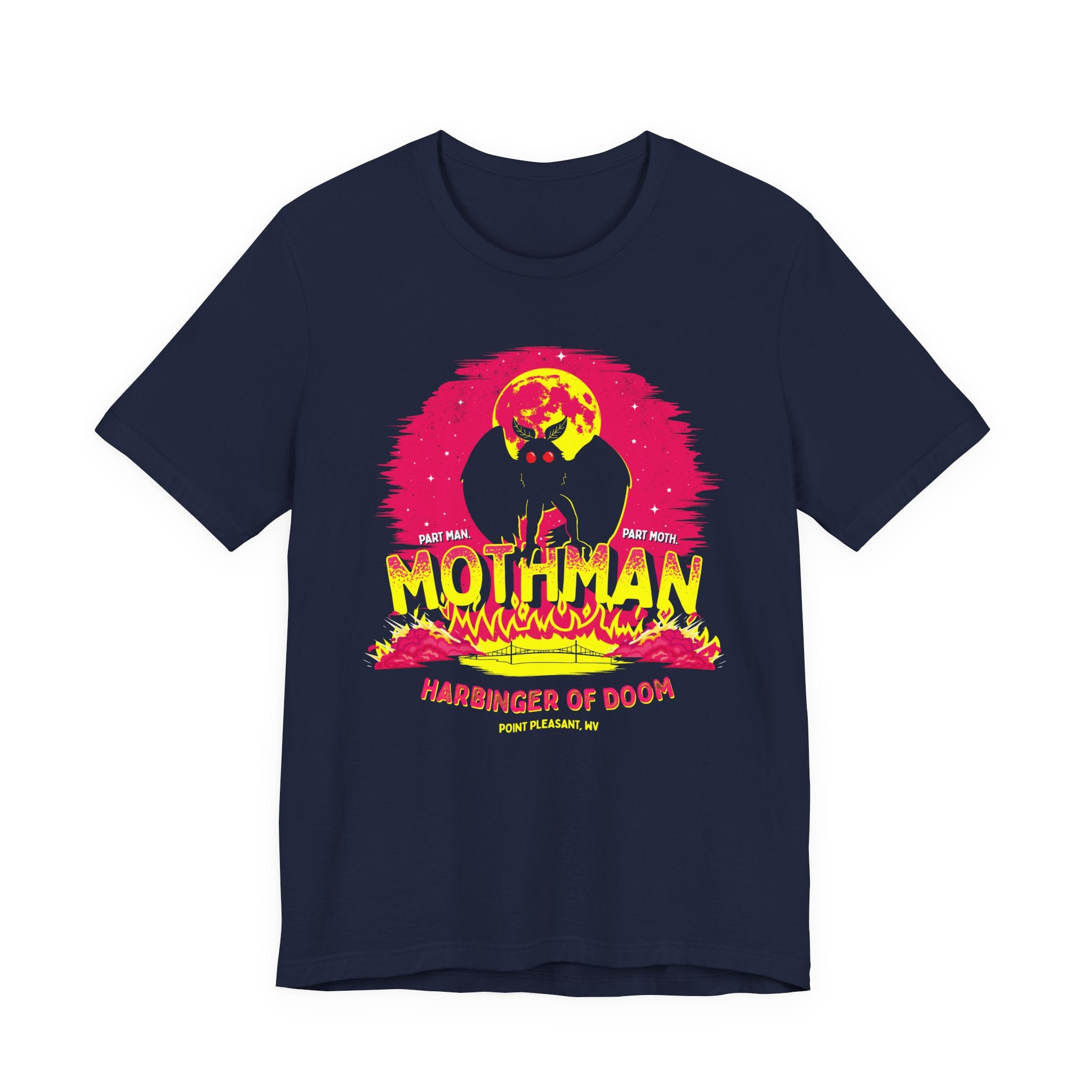 Mothman Harbinger of Doom T-Shirt // Retro Cryptid Graphic Shirt