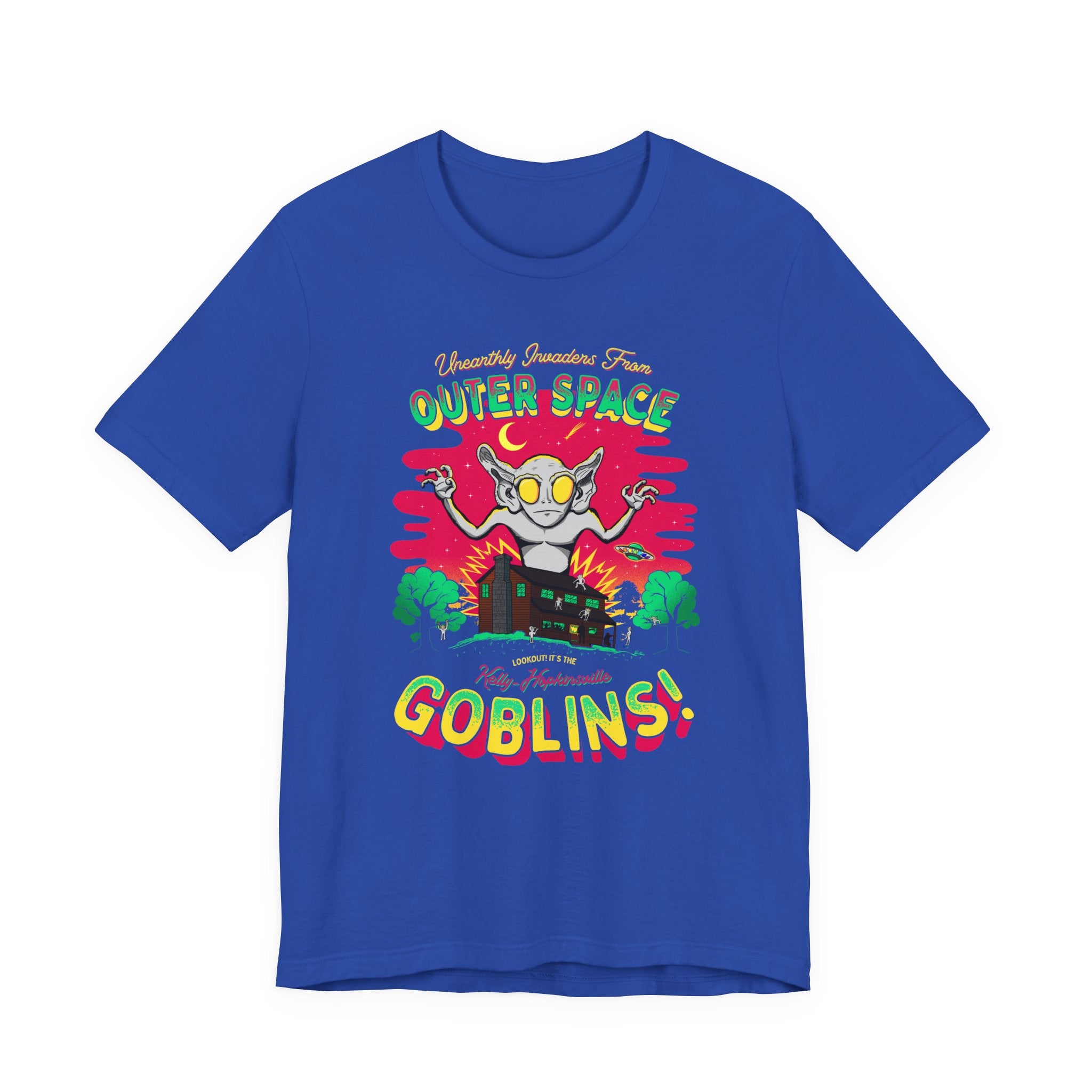 Hopkinsville Kentucky Goblins T-Shirt — Retro Outer Space Goblins