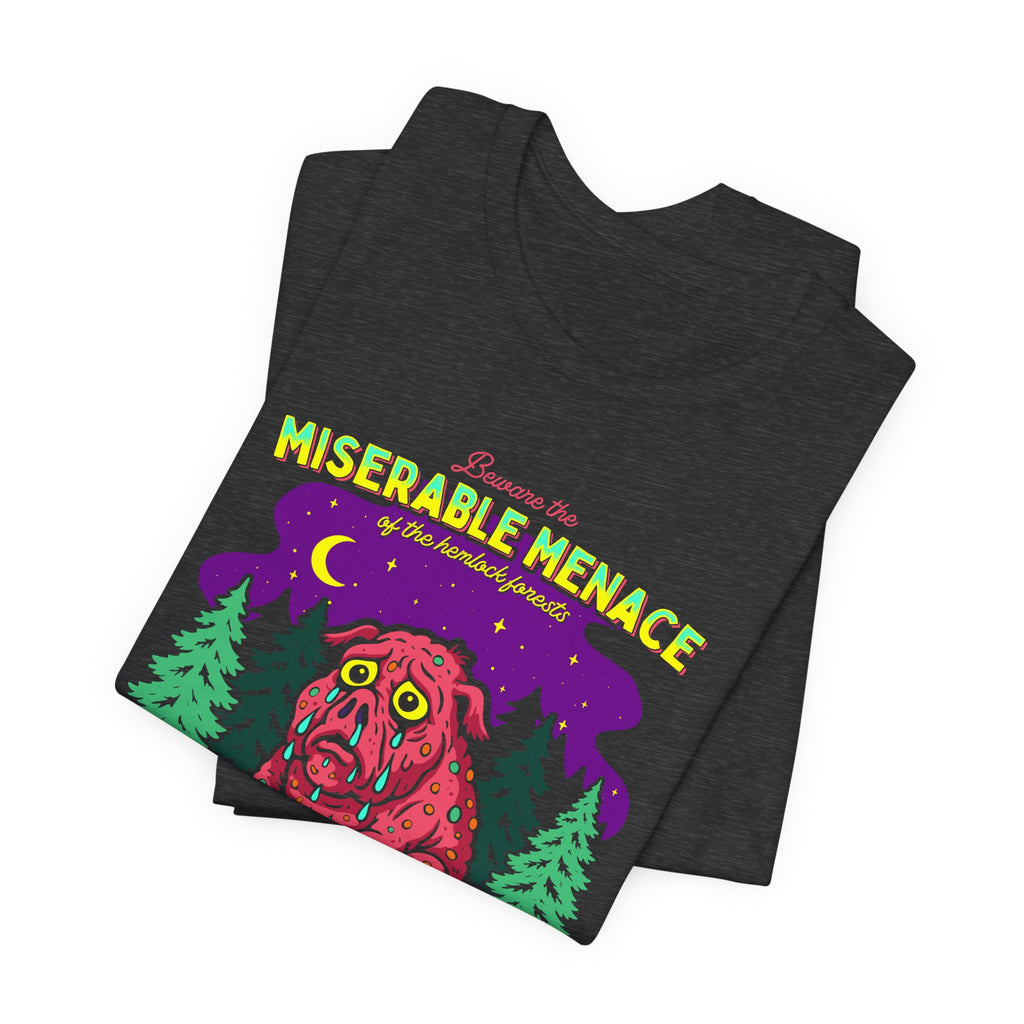Miserable Menace 'Squonk' Graphic Tee — Cute Creepy Forest Creature T-Shirt